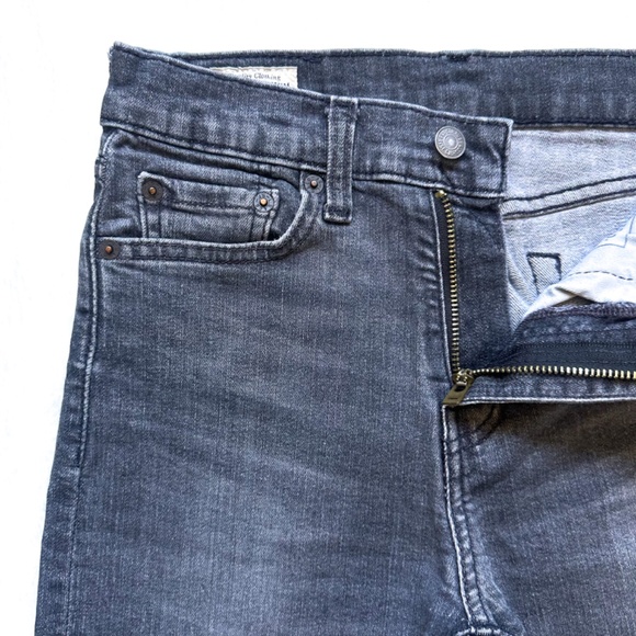 Levis Premium 510 Skinny Flex Grey Washed Stretch Jeans - Picture 9 of 12